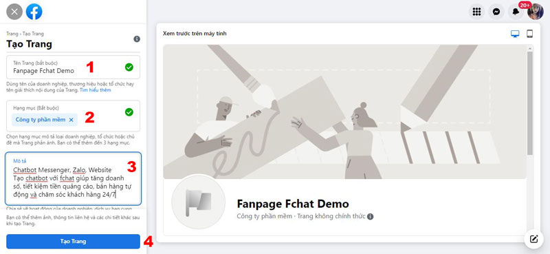 Hướng dẫn cách tạo Fanpage Facebook đơn giản nhất 2023